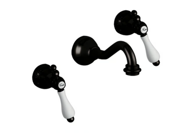 CLASSIC REVOLUTION - PRAGA - F7522CE - 3 hole wall-mounted washbasin mixer by Rubinetteria Giulini - view 3